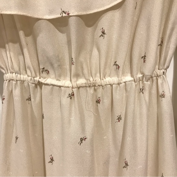 Vintage floral sheer dress - Picture 8 of 9